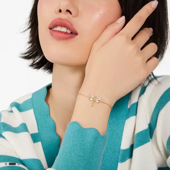 $59 - Kate Spade Greenhouse Dragonfly Bracelet - Picture 2 of 5